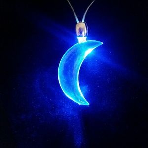 3/$30 Sale!  LED moon necklace